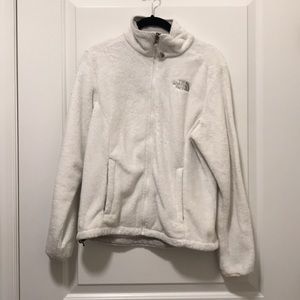 White north face jacket